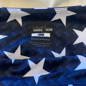 Blue Stars CVG Leggings